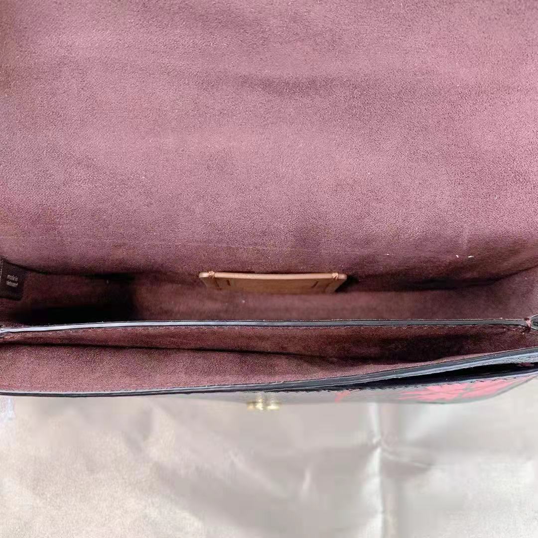 Coach C5586 X Jean-Michel Basquiat Kleo Crossbody Leather Black Multi Coach C5586 X Jean-Michel Basquiat Kleo Crossbody Leather Black Multi
